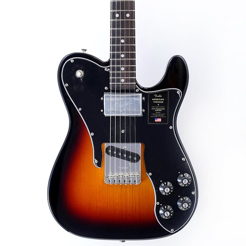 最終価格 Fender 1977 Telecaster Custom 漆黒指板 Fender USA American Vintage II 1977 Telecaster Custom (3-Color