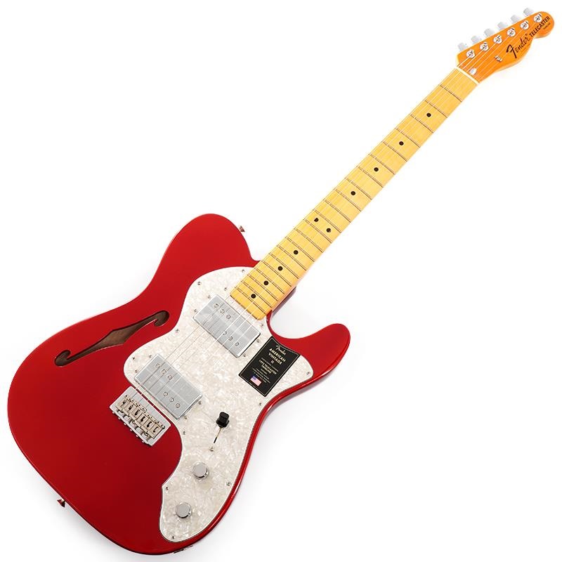 Fender USA American Vintage II 1972 Telecaster Thinline (Candy