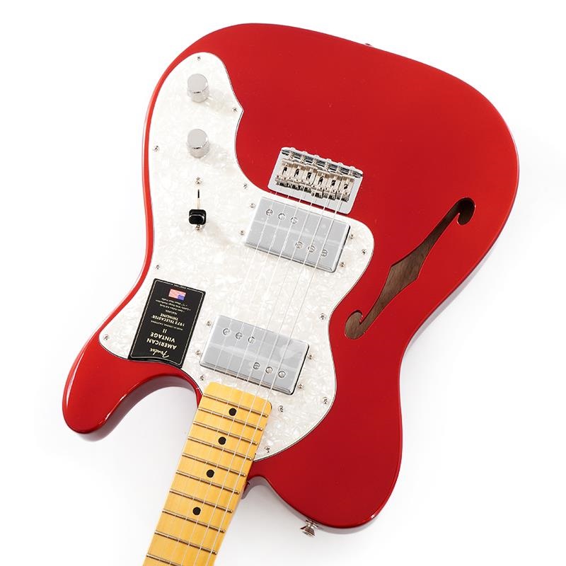 Fender USA American Vintage II 1972 Telecaster Thinline (Candy