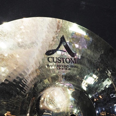 Zildjian USED 中古 A Custom Mastersound HiHat 15 pair [Top:1124g/Bottom:1676g] 画像3
