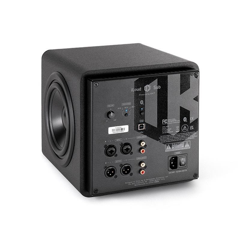 IK Multimedia iLoud Micro Monitor + iLoud Sub 2.1 Bundle (White