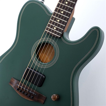 Fender Acoustics FSR Acoustasonic Standard Telecaster (British Racing Green) 画像3