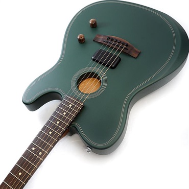 Fender Acoustics FSR Acoustasonic Standard Telecaster (British Racing Green) 画像5