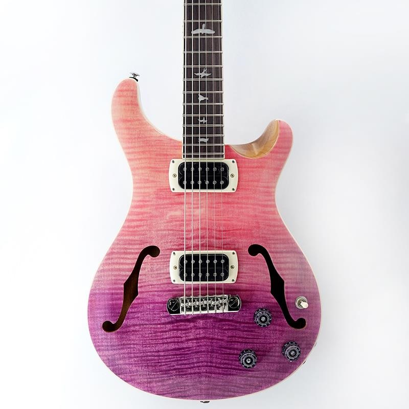 P.R.S. SE Ed Sheeran Hollowbody I Piezo Baritone (Pink Ombre) SN