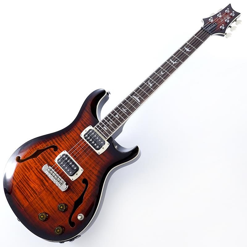 P.R.S. PRS SE Hollowbody I Piezo (Orange Tiger Smokeburst) SN