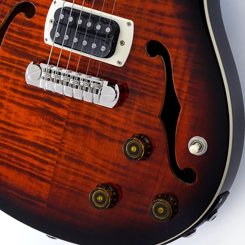 P.R.S. PRS SE Hollowbody I Piezo (Orange Tiger Smokeburst) SN