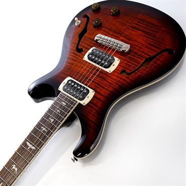 P.R.S. PRS SE Hollowbody I Piezo (Orange Tiger Smokeburst) SN.CTIIH087351  2025年生産品 画像5