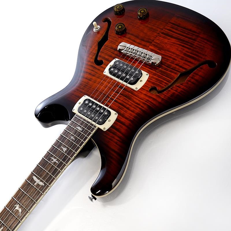 P.R.S. PRS SE Hollowbody I Piezo (Orange Tiger Smokeburst) SN
