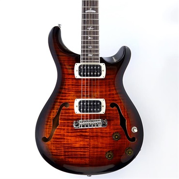 P.R.S. PRS SE Hollowbody I Piezo (Orange Tiger Smokeburst) SN.CTIIH087351  2025年生産品 画像10