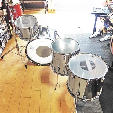 Ludwig Ludwig 50th Anniversary of Stainless Steel 4pc Drum Set [24BD.13TT.16FT.18FT] 画像2