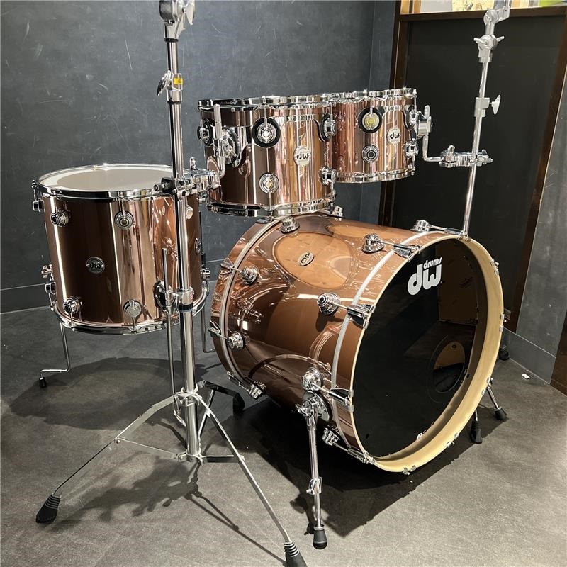 dw Collector's Pure Maple 4pc Kit / 333 Shell [22BD，16FT，12&10TT