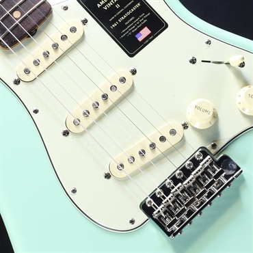Fender USA American Vintage II 1961 Stratocaster (Surf Green/Rosewood) #V2664593 画像3