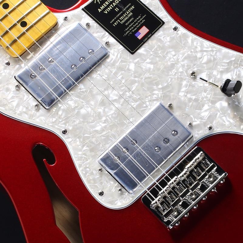 Fender USA American Vintage II 1972 Telecaster Thinline (Candy