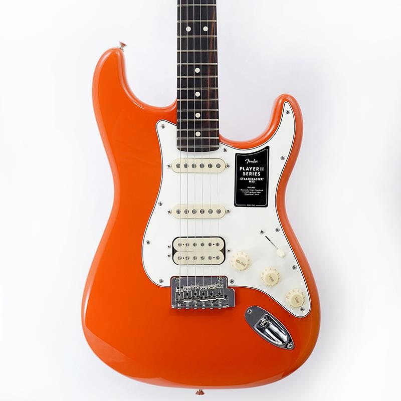 Fender MEX Player II Stratocaster HSS (Rallye Orange/Rosewood