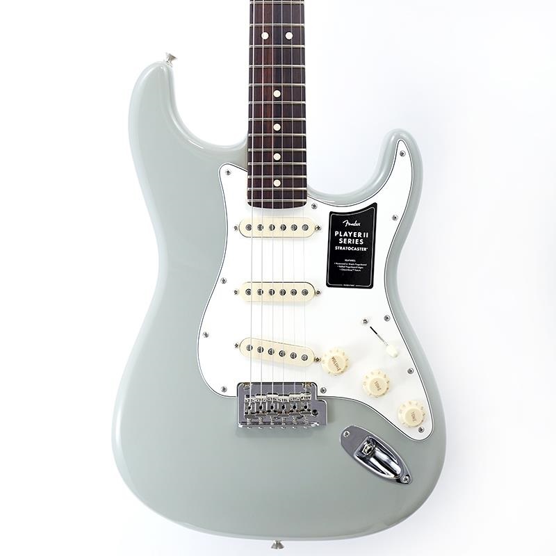 手渡し可能 メキシコFender Stratocaster マッドグレー Fender MEX Player II Stratocaster (Cactus Gray/Rosewood) ｜イケベ