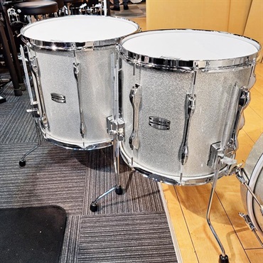 YAMAHA Recording Custom 6pc Drum Set - シルバースパークル[22BD.8TT.10TT.12TT.14FT.16FT]【ヤマハアブソルートドラムショップ限定カラー】 画像6