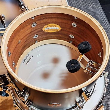 Slingerland Radio King 3pc Outfit [22BD，13TT，16FT/Black and Gold Lacquer] 画像9
