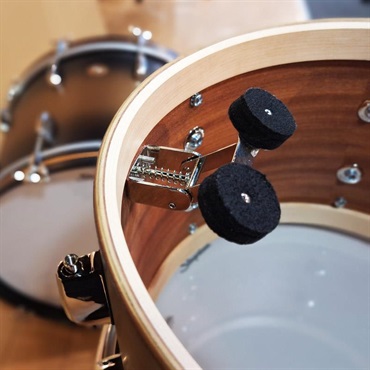 Slingerland Radio King 3pc Outfit [22BD，13TT，16FT/Black and Gold Lacquer] 画像10