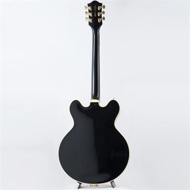GRETSCH Professional Collection Broadkaster LX Center Block with String-Thru Bigsby and Gold Hardware (Black/Ebony) 画像2