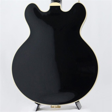 GRETSCH Professional Collection Broadkaster LX Center Block with String-Thru Bigsby and Gold Hardware (Black/Ebony) 画像3