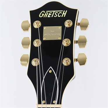GRETSCH Professional Collection Broadkaster LX Center Block with String-Thru Bigsby and Gold Hardware (Black/Ebony) 画像8