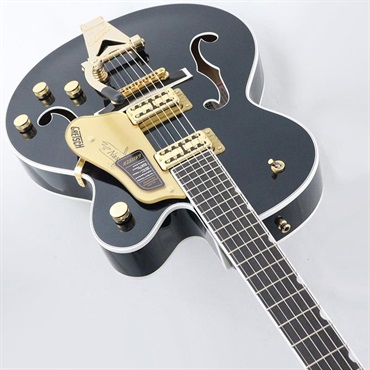GRETSCH Professional Collection Nashville Hollow Body with String-Thru Bigsby and Gold Hardware (Midnight Sapphire/Ebony) 画像4