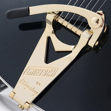 GRETSCH Professional Collection Nashville Hollow Body with String-Thru Bigsby and Gold Hardware (Midnight Sapphire/Ebony) 画像5