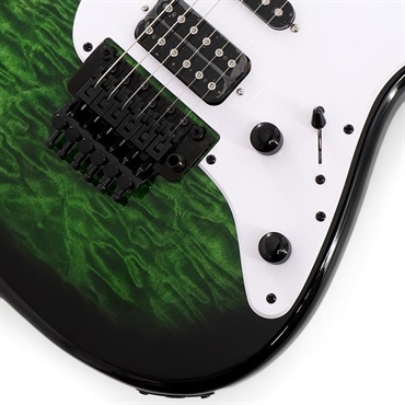 Jackson X Series Signature Adrian Smith SDXQM (Transparent Green/Maple)【特価】 画像4
