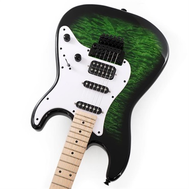 Jackson X Series Signature Adrian Smith SDXQM (Transparent Green