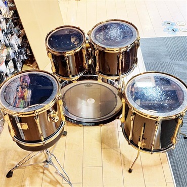 YAMAHA USED 中古 YAMAHA 100TH Limited Centennial Edition Recording Custom Special ''Ciricote''Drum Set　[RCS100CG/22BD.10TT.12TT.13TT.16FT/ファイバーケース付属/Made In Japan] 画像5