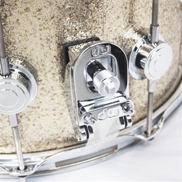 dw DRX16514SSC095 [Collector's Pure Maple Snare Drum VLT Shell 14×6.5 / Nickel Sparkle Glass Finish Ply] 画像3