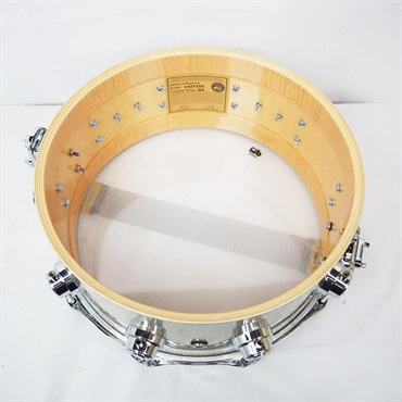 dw DRX10614SSC043 [Collector's Pure Maple Snare Drum VLT Shell 14×6 / Broken Glass Finish Ply] 画像7