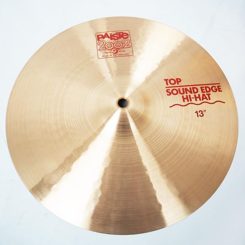 PAiSTe USED 中古 2002 Sound Edge HiHat 13'' Pair [784g/852g