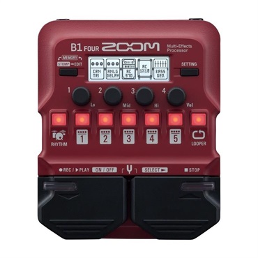 ZOOM B1 FOUR 【9Vアダプターセット】 画像2