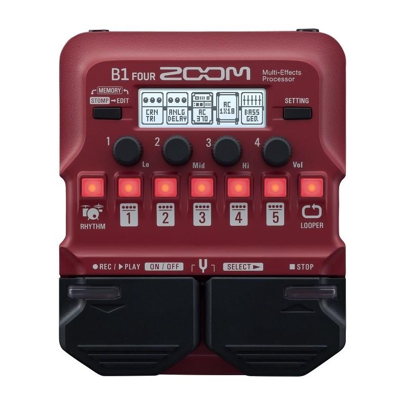ZOOM B1 FOUR 【9Vアダプターセット】 ｜イケベ楽器店オンラインストア