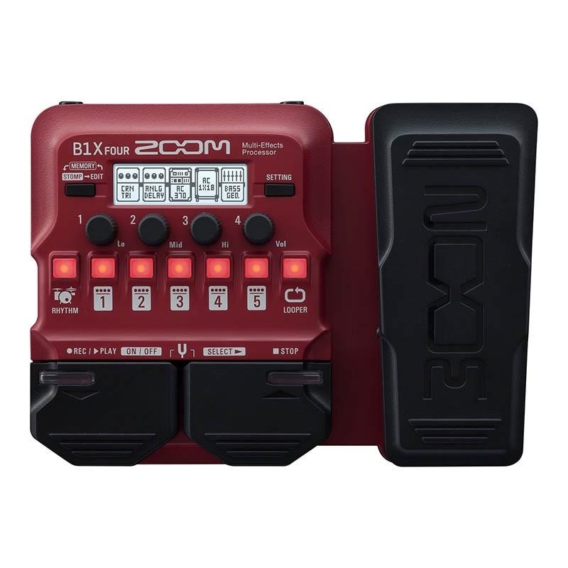 ZOOM B1X FOUR 【9Vアダプターセット】 ｜イケベ楽器店オンラインストア