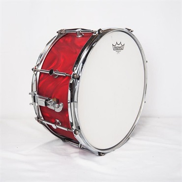 CANOPUS USED 中古 BR-1465 [Birch Snare Drum 14×6.5 -Red Satin] 画像5