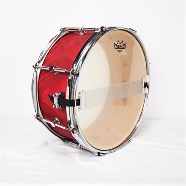 CANOPUS USED 中古 BR-1465 [Birch Snare Drum 14×6.5 -Red Satin] 画像6