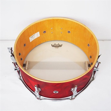 CANOPUS USED 中古 BR-1465 [Birch Snare Drum 14×6.5 -Red Satin] 画像8