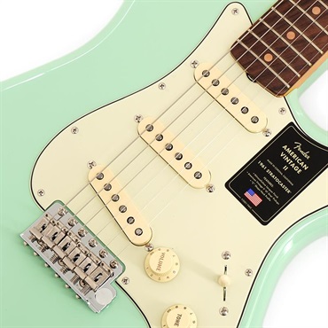 Fender USA American Vintage II 1961 Stratocaster (Surf Green/Rosewood) 【特価】 画像3