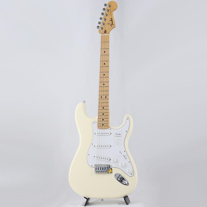 Fender Standard Series Standard Stratocaster (Olympic White/Maple