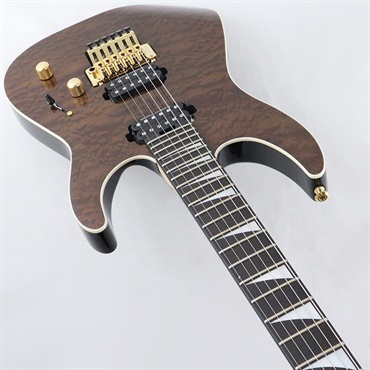 Jackson MJ Series Dinky DK Burl Mahogany (Dark Mocha/Ebony) 【B級特価】 画像4