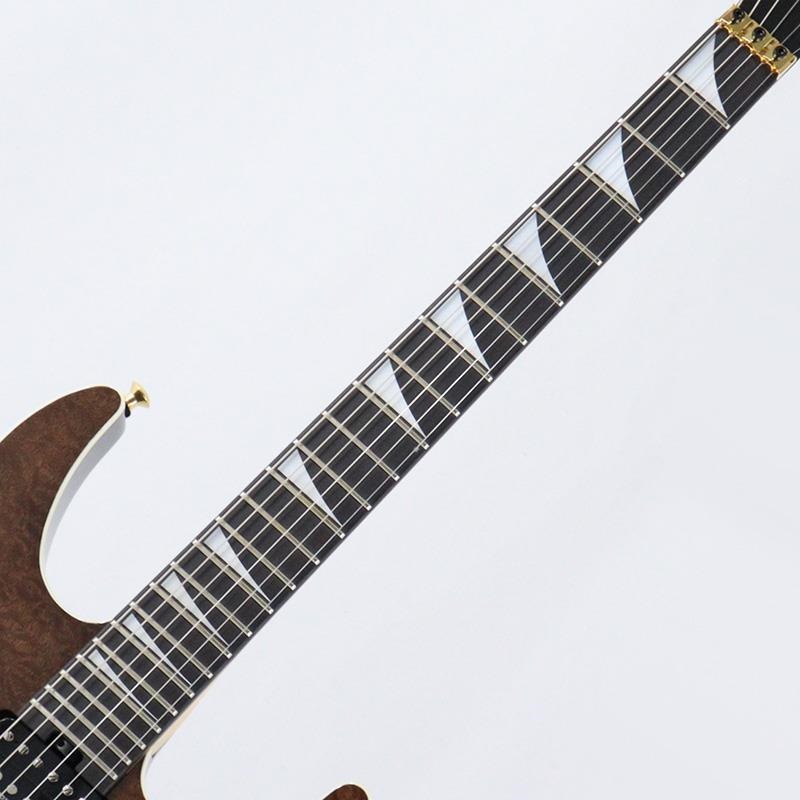 Jackson MJ Series Dinky DK Burl Mahogany (Dark Mocha/Ebony) 【B級