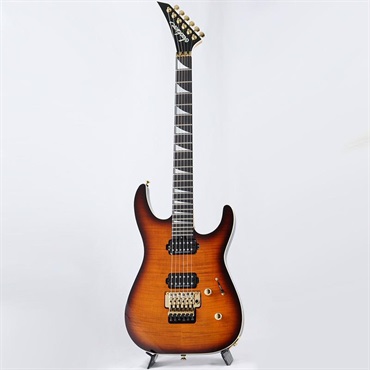 Jackson MJ Series Dinky DK Flame Maple (Amber Burst/Ebony) 【B級特価】 画像1