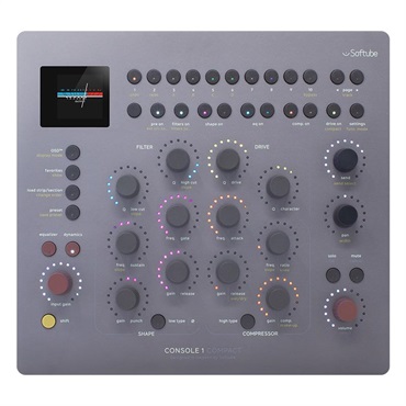 Softube 【予約商品・2026年7月10日発売予定】Console 1 Compact (ソフチューブ)(コンソールワン・コンパクト)(フィジカルコントローラー)(フィジコン)(Console1Compact) 画像1