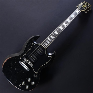 Gibson Limited Run Murphy Lab SG Custom w/Batwing P-90 Heavy Aged (Ebony) #CS 600744 【IKEBE Gibson POP UP 温故知新】 画像1