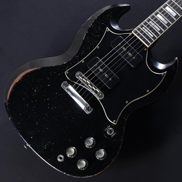 Gibson Limited Run Murphy Lab SG Custom w/Batwing P-90 Heavy Aged (Ebony) #CS 600744 【IKEBE Gibson POP UP 温故知新】 画像2