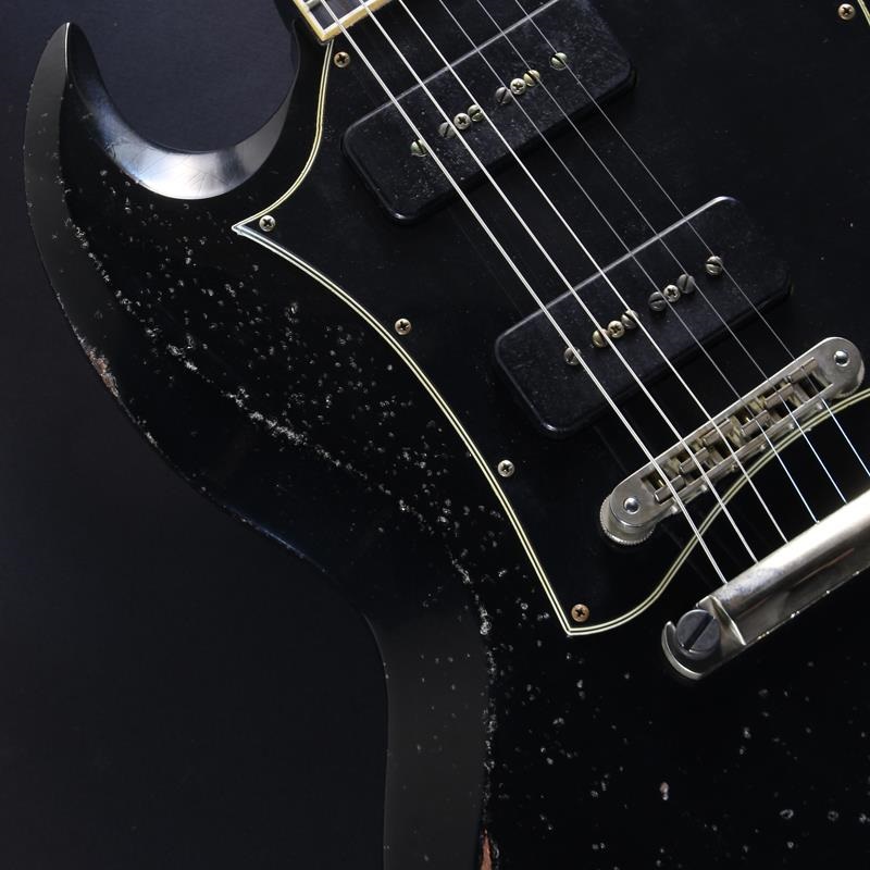 Gibson Limited Run Murphy Lab SG Custom w/Batwing P-90 Heavy Aged