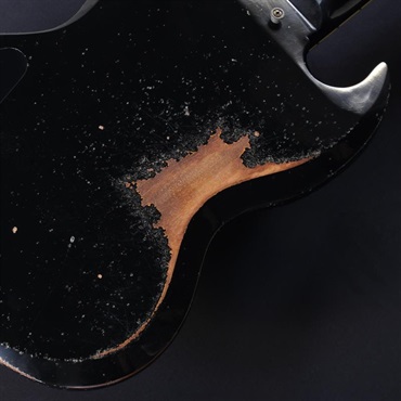 Gibson Limited Run Murphy Lab SG Custom w/Batwing P-90 Heavy Aged (Ebony) #CS 600744 【IKEBE Gibson POP UP 温故知新】 画像8