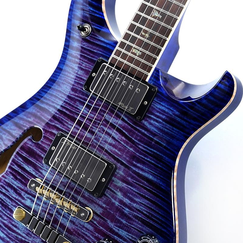 P.R.S. Wood Library McCarty 594 Semi-Hollow (Violet Blue Burst) SN
